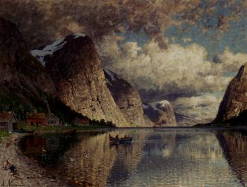 阿德爾斯滕 諾曼 A Clody Day On A Fjord